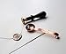 UNIQOOO Mailable Glue Gun Sealing Wax Sticks for Wax Seal Stamp - Metallic Champagne Gold, Great for Xmas Cards, Wedding Invitations, Cards Envelopes, Snail Mails, Wine Packages, Gift Ideas, Pack of 8
