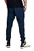 PROGO USA Men's Joggers Sweatpants Basic Fleece Marled Jogger Pant Elastic Waist (Small, Navy (Slanted Pocket))