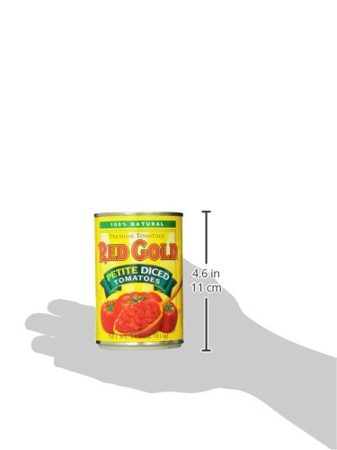 RED GOLD PETITE DICED TOMATOES, 14.5 OUNCE