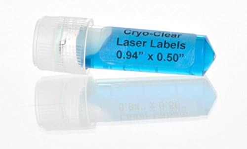 Diversified Biotech Clear-238, Laser Label Cryo 1.94" X 0.50" Clear (Pack Of 2380)