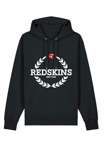 Redskins, Sweat Shirt, Pullover, Männer, Frauen, Westen, und Hoodies, Fleece, Thermisch, Mit Kapuze, Kleidung, Unisex, Modell RSS25SW4 Black XXL