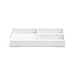 Poppin Bits Bobs Tray - Office Desk Drawer Organizer (White)