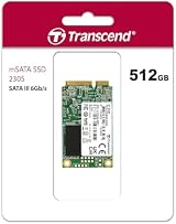 Transcend 512GB MSA230S SATA III SSD 6Gb/s 560/500MBs DRAM Cache Ultrabook view 2
