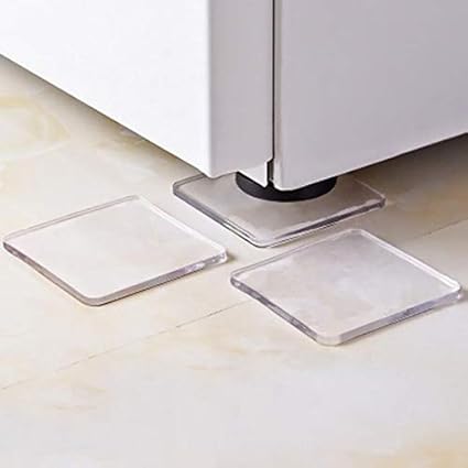 Bath Mats 4pcs Set Washing Machine Silicone Pad Portable Anti