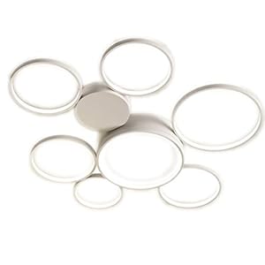 WDX- Plafondlamp Creative round LED persoonlijkheid combinatie studeerkamer eetkamer slaapkamer lamp plafondlamp…