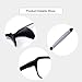 DOOViC 4 Pack Computer Reading Glasses Blue Light Blocking Anti Eyestrain Flexible Lightweight Readers for Women Men 2.0 Strength