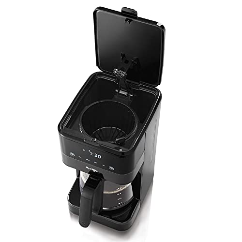 Mr Coffee 12 cup programmable Coffee maker, led touch display, black