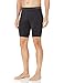Hanes mens Sport Performance Compression Short, Ebony/Ebony, Small US