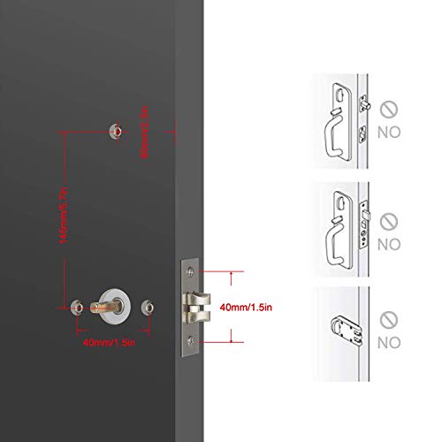 COOLOUS Smart Lock Bluetooth Keyless Touchscreen Digital Door Lock Smart Deadbolt Fully Automatic (with Handle)