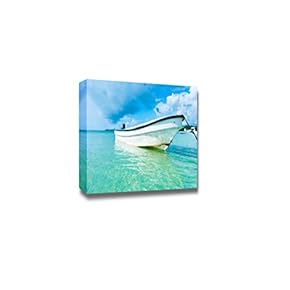 Beautiful Scenery Landscape of San Andres Island at The Caribbean Colombia South America - Canvas Art Wall Art - 12" x 18"