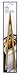 HIC Kitchen Toast Tongs, Natural Bamboo, 12-Inches
