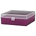 SP Bel-Art 100-Place Plastic Freezer Storage Boxes; Purple (Pack of 5) (F18851-0015)