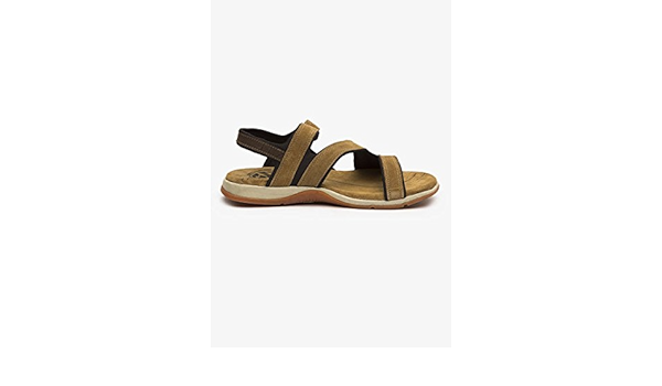 woodland men's khaki casual sandal