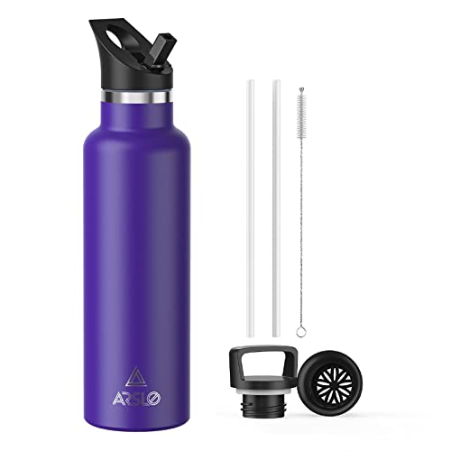 Arslo Stainless Steel Double Wall Water Bottles, Vacuum Insulated