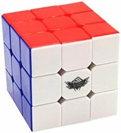 Vchanel Cyclone Boys Stickerless Colorful Speed Magic Cube 3x3x3 (56mm)
