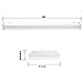 FAITHSAIL 60W LED Wraparound Light 4FT LED Office Lights, 7200 Lumens 4000K, 4 Foot Flush Mount Wrap Shop Puff Ceiling Lighting Fixtures for Garage Workshop, Fluorescent Light Replacement, 4 Pack