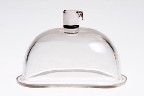 The Phenom Womans Pump Accessory Acrylic Cylinder 3" Inches wide and 4" Inches Long with Female Attachment for Hand Vacuum Pumps