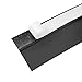 45mmX5m Window Door Silicone Rubber Sealing Sticker Seal Strip 3M Adhesive/black
