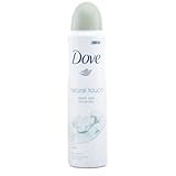 Dove Natural Touch Dead Sea Minerals Deodorant 48h Spray 150 ml / 5 fl oz (6-Pack)