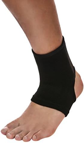 Tamasiyi 805N Neoprene Compression Ankle Sleeve Ankle Support Ankle Strap Brace Latex Free S to L Tennis, Badminton, Jogging, Hiking, Soccer (M(Men Shoe Size: US8.5~US10.5))