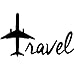 Travel Airplane Quote Decal Wall Vinyl Art Sticker
