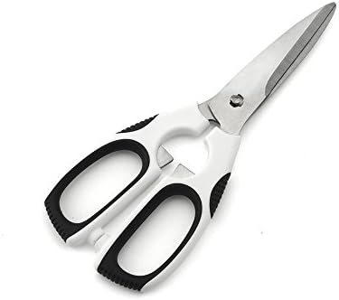 WAREUM Kitchen Scissors, Also Known as Come Apart Kitchen Shears, Stainless Steel Heavy Duty Scissors, Multi Purpose Utility Scissors For Your Home Needs