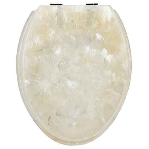Capice Shell Elongated Acrylic Toilet Seat