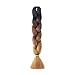 Hairingrid Jumbo Braid Hair Ombre Extension 24inch 6pcs/Lot 100g/pc Synthetic Hair Twist Braiding Hair Crochet Hair for African American Women (R76XM57）