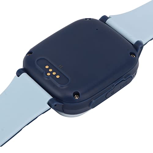Keenso 4G Kids Smart Watch, GPS Position Video Call IP67 Waterproof Touch Screen Smartwatch English (Blue)