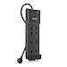 Belkin 8-Outlet Power Strip Surge Protector w/ Flat Plug, 12ft Cord - Ideal for Computers, Home Theatre, Appliances, Office Equipment (3,550 Joules) primary