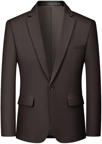 black mens dress jacket Men's Black Double Breasted Suit Jacket, 50 Regular