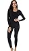 HieasyFit Women’s Mid-Weight Cotton Thermal Underwear 2pc Winter Base Layer Setthumb 1