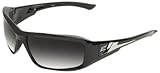 Edge Eyewear TXBG216 Brazeau Safety Glasses, Black with Polarized Gradient Lens