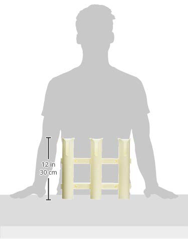 image for CE Smith Tournament 3 Rack Rod Holder, White-Replacement Parts and Acc