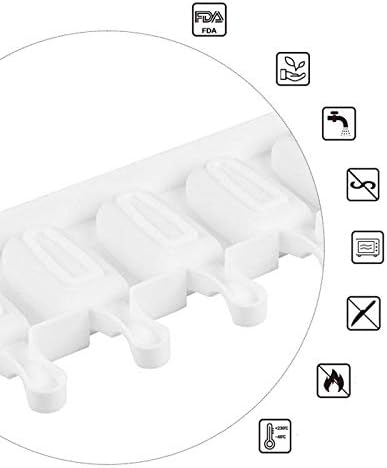 Msyou Moule A Creme Glacee Dete De Qualite Alimentaire Moule A Popsicle En Silicone Modele De Creme Glacee Bricolage Moule A Dessert Cuisine Maison Couteaux Et Ustensiles De Cuisine Mkyra Org