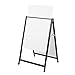 A-Frame Sidewalk Sign, Double-Side Poster Sandwich Board，Frame Poster Stand,Waterproof and Washable.Advertising Display Stand for Many Places Such As Bank, Restaurant, Bar, Station, Etc./US Send Good