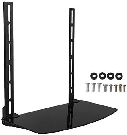 TV Wall Mount Support Stand Holder Shelf DVD Set-Top Box Bracket No Punching