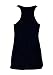 Sidecca Mermaid Floral Gold Foil Silhouette Tank-Black-Small