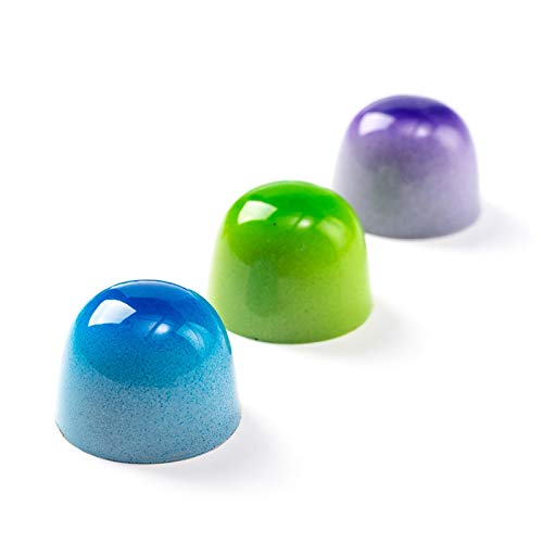 Grainrain polycarbonate chocolate mold polycarbonate chocolate bar mould Bullet Clear Hard Plastic candy pastry tools - Big Size (19322)