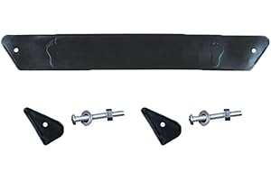 JUROICESSRY Black Stroller Footrest Replacement Adjustable Stroller Extension Footboard Strollers and for Babies Pushchair Seat Liners, Car Seat Foot Rest for Toddlers, Baby Stroller Replacement Parts (37cm)