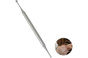Acupuncture Pen, BetterJonny Stainless Steel Dual Head Body Point Probe Pen Facial Reflexology Massage Tool Ear Point Probe T
