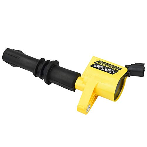 Motovecor Ignition Coil Pack DG511 15% More High Energy for Ford F150 F-150 F250 Expedition Explorer Mustang Lincoln Mercury 5.4L 4.6L 6.8L V8 V10 with DG511 C1541 FD508 Straight Boot - Upgrade 8Pack - Thumbnail 3
