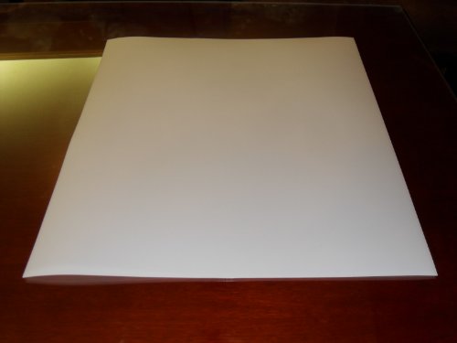 1 Thick Flexible Lightweight 24x24x1/16 Translucent Polyethylene Plastic Stencil Template Sheet