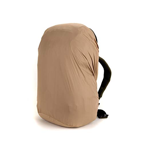 Snugpak Aquacover, Backpack and Rucksack Waterproof Rain Cover, 35 Liter, Desert Tan