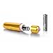 Mini Vibrator for Women/Bullet Vibrating Massager/Multi-Speed Electric Wireless Portable Toys 10 Speed ,Powerful Waterproof (Gold) - Apriller