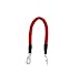 ABN Marine Battery Cable & Tinned Lug 1ft in Red, 3/8in Stud, 4-Gauge - for Cars, Trucks, Boats, Golf Carts