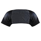 TiaoBug Mens Short Sleeves Faux Leather Bolero Arm Cover Sleeves Shrug Dancewear