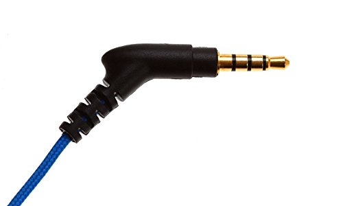 Symphonized NRG Premium Genuine Wood In-ear Noise-isolating Headphones with Mic (Blue)