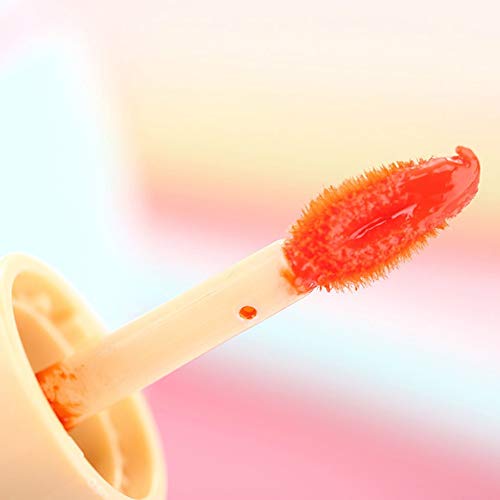 Water-chestnut Waterproof Liquid Lipstick Ice-Cream Shaped Dear Darling Lip Tints Makeup Moisturizing Lasting Natural Charming Lip Stick - Thumbnail 4