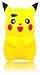 AccessoryHappy Premium Cartoon 3D Case, Soft Silicone Pokemon Pikachu Cover Case Compatible with iPhone 5/5C/5S/SE